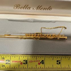 Vintage Piccolo Instrument Gold-plated Keys Silver Plated Piccolo