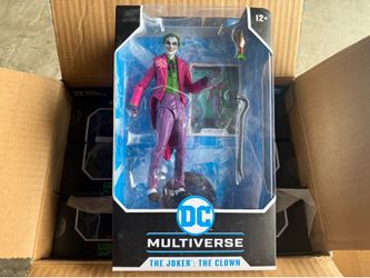 The Joker The Clown Batman DC Multiverse lot of 12