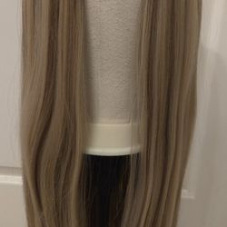 Mixed Blonde Wig-Synthetic 