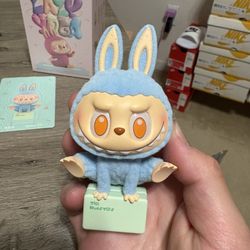 100% Authentic POP MART The Labubu Lazy Yoga Mini Figure Cute Toy - Show Off