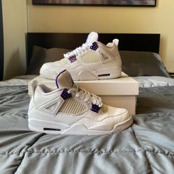 Jordan 4 Metallic Purple Size 11
