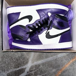 Jordan 1 Court Purple  2.0