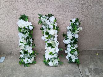 White Artificial Flowers