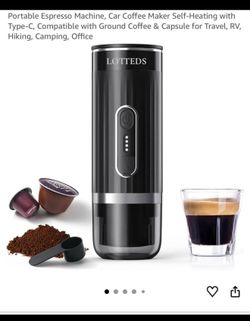 New portable espresso maker
