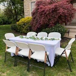Table And Chairs Rent