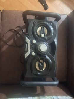Sylvania bluetooth boom box