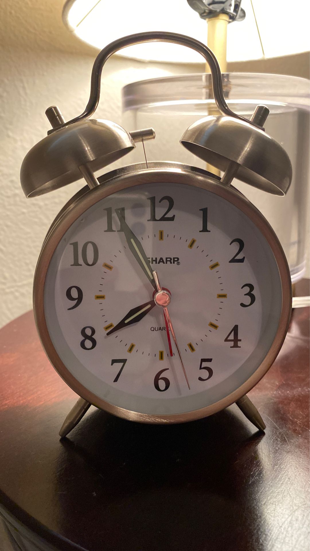 Sharp Twin Bell alarm clock
