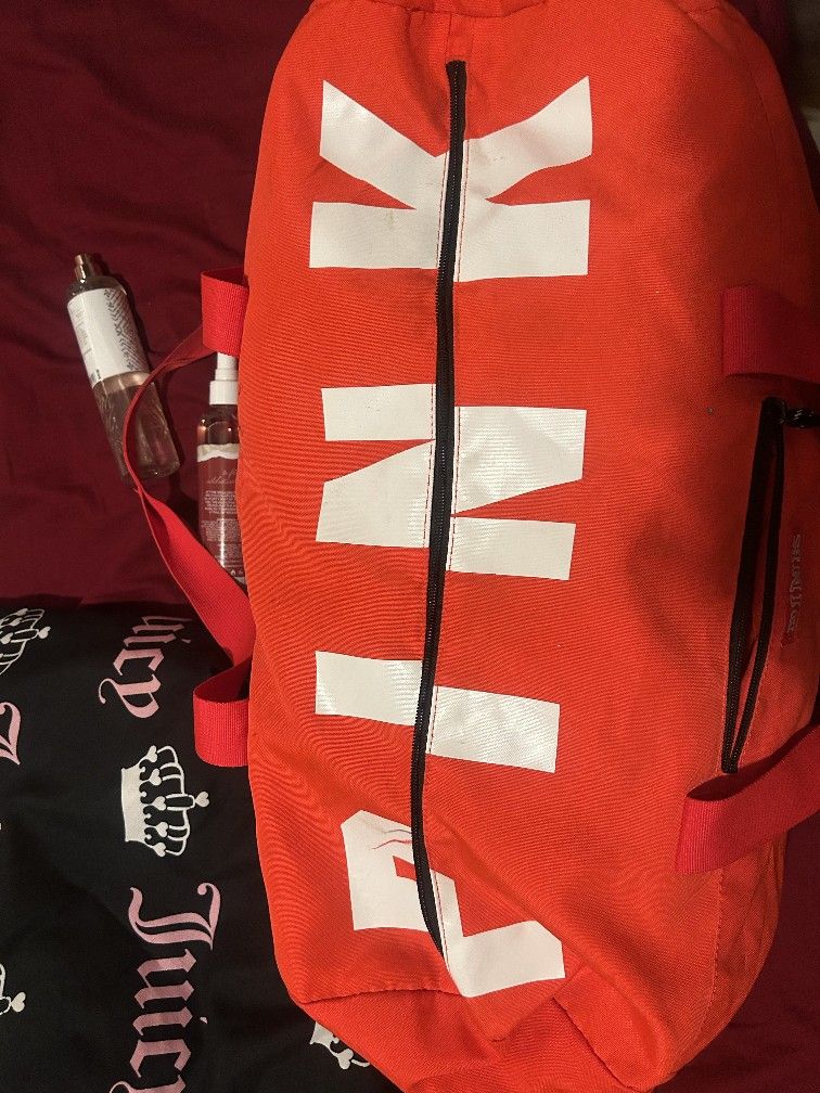 VS Pink Duffle Bag