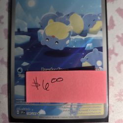 Pokemon Spheal 199 Surging