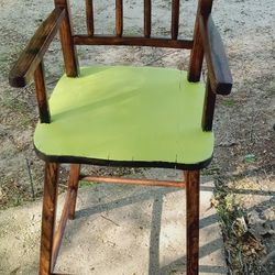 Refurbished 1880s  High Chair 