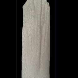 David’s Bridal - Wedding Dress Ivory Beaded