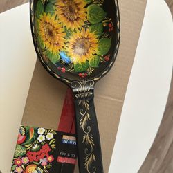 Decorative Wooden Spoon Hand Painted 