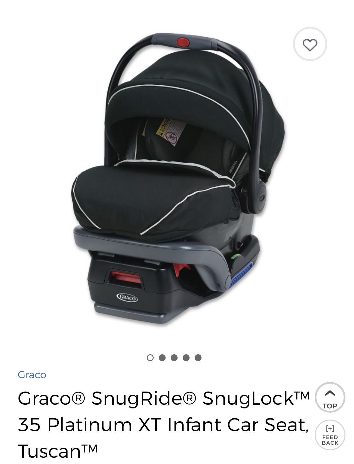 Graco® SnugRide® SnugLock™ 35 Platinum XT Infant Car Seat, Tuscan™