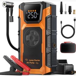 Tire Inflator Portable Air Compressor, 150 PSI Cordless Mini Air Pump for Car, Motorcycle, Bikes, Ba
