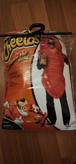 🔥 Spirit Halloween Flamin' Hot Cheetos Adult Costume 🔥