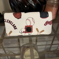 Cleveland Indians Wallet Crossbody- Dooney & Bourke