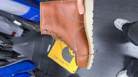 6-INCH WATERPROOF WEDGE WORK BOOT CARHARTT CMW6275 SIZE 11.5M