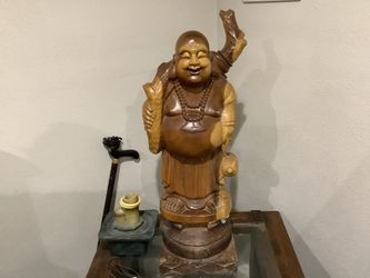 WOODEN BUDDHA FOR SALE