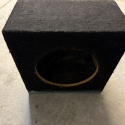 Empty Subwoofer Box 
