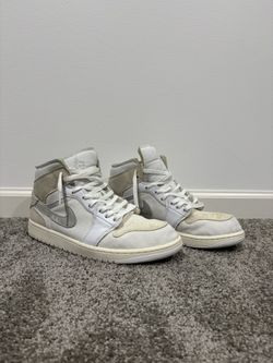 Jordan 1 Mid Se Craft Greg Inside Out White 