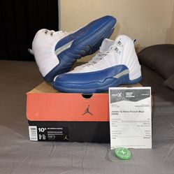 Jordan 12 Retro French Blue (2016) With Box