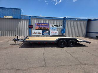 2027 Lamar 102x20 Drive over fender car hauler trailer buggy hauler 9990 GVWR