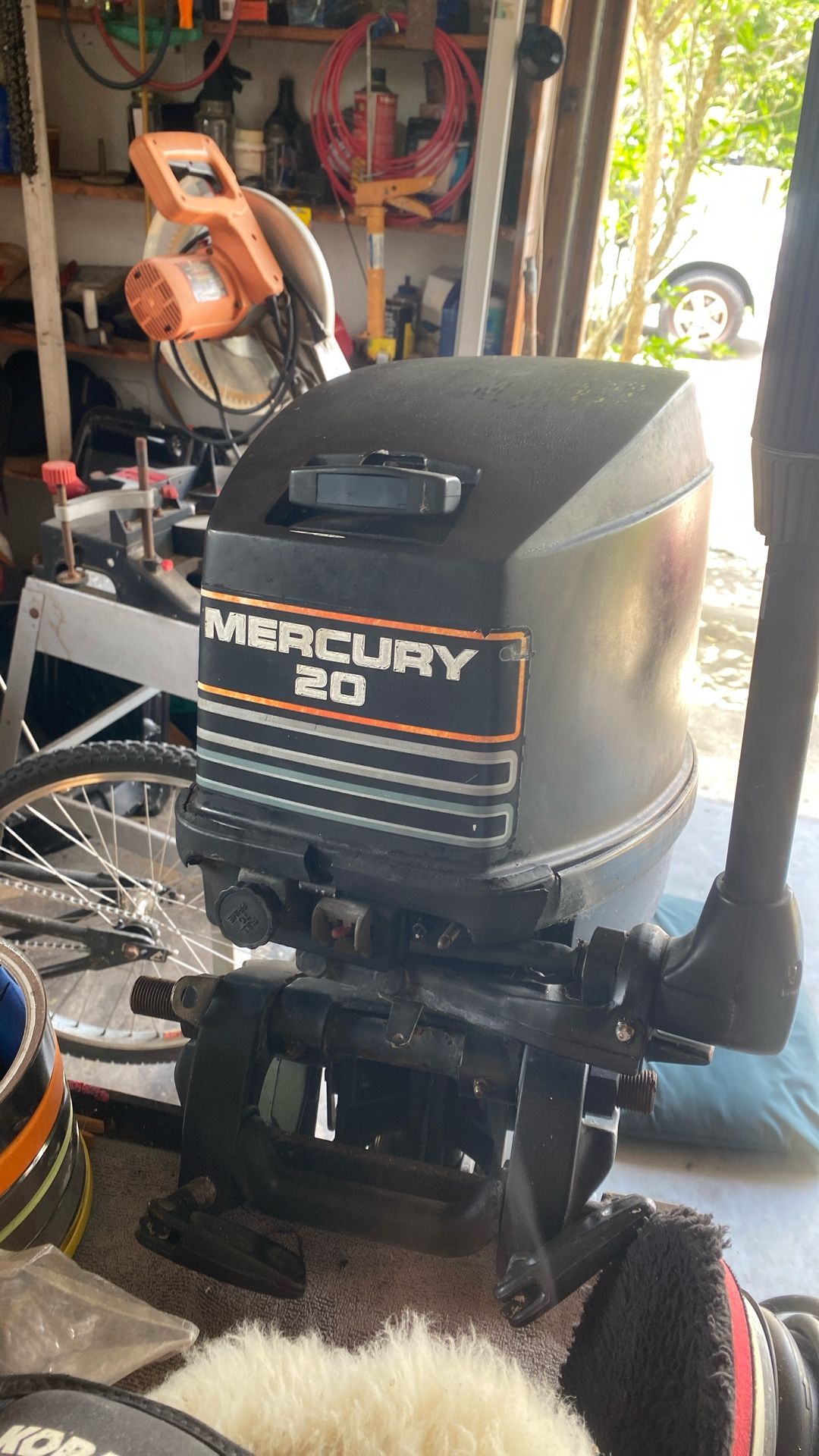 1990 Mercury Tiller Motor