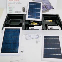 Wasserstein Solar Power Panel Arlo Essential Outdoor Security Camera 3 pack