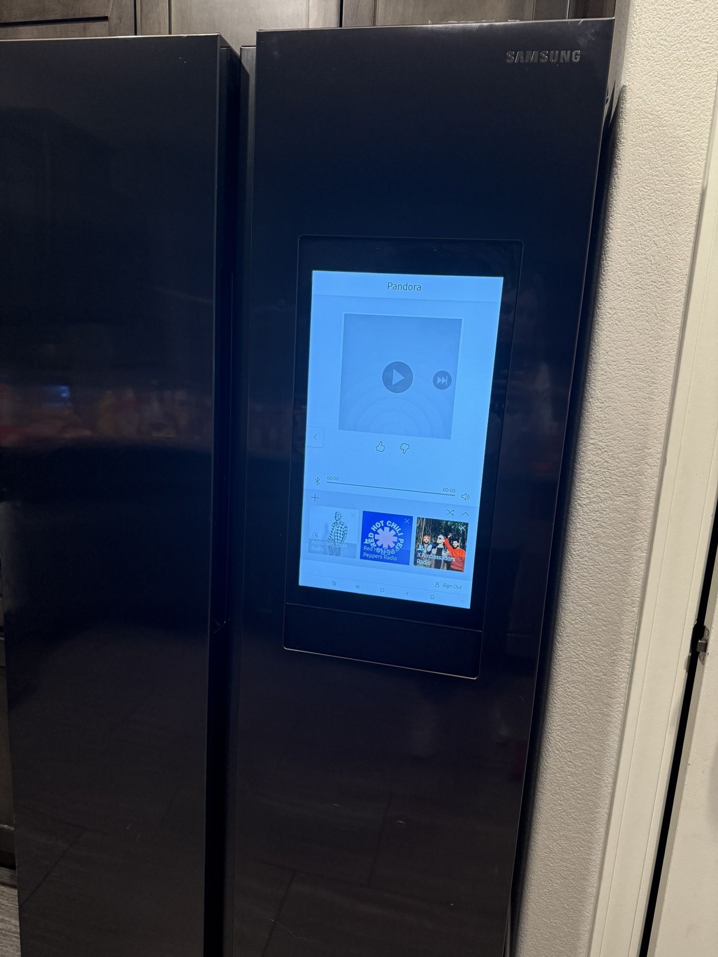 Black Stainless Fridge