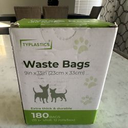 180 Dog Waste Bags 