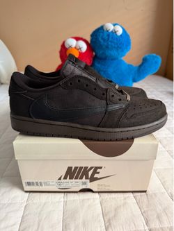 Jordan 1 Travis Scott Low Velvet Brown
