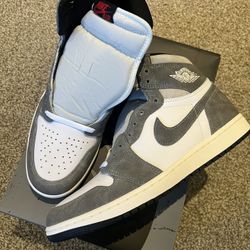 Jordan Retro 1 High OG “Black Washed” Size 11.5