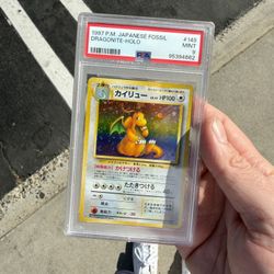 Japanese Fossil Dragonite-Holo (1997)