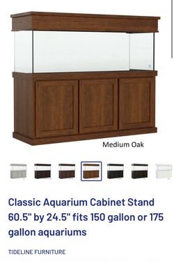 Tideline Classic Aquarium Cabinet Stand 60.5" x 24.5"