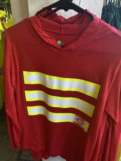 High Visibility Safety Long Sleeves with Hoodie