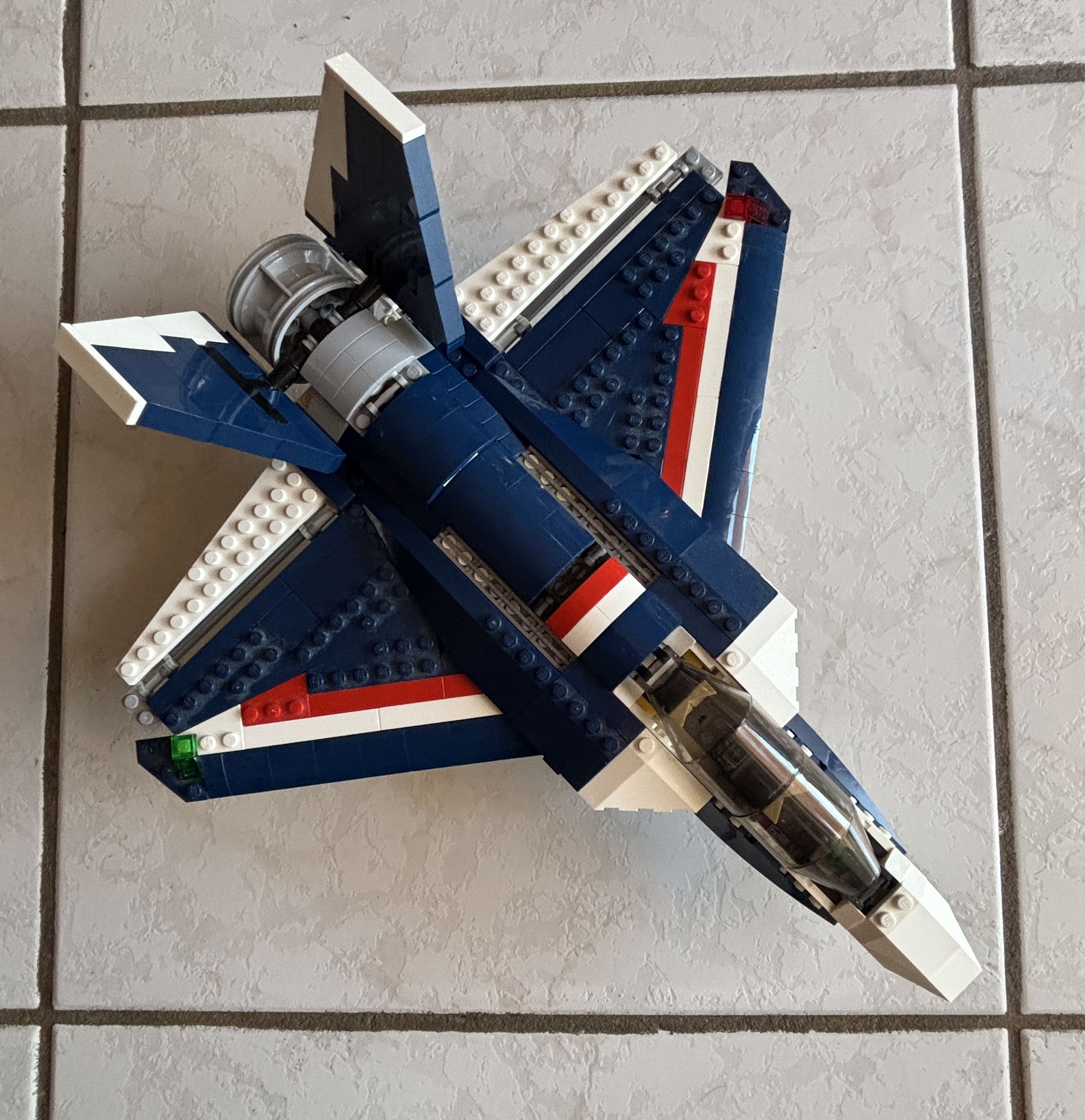 Lego Blue Power Jet