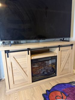 TV STAND with Fireplace / Heater
