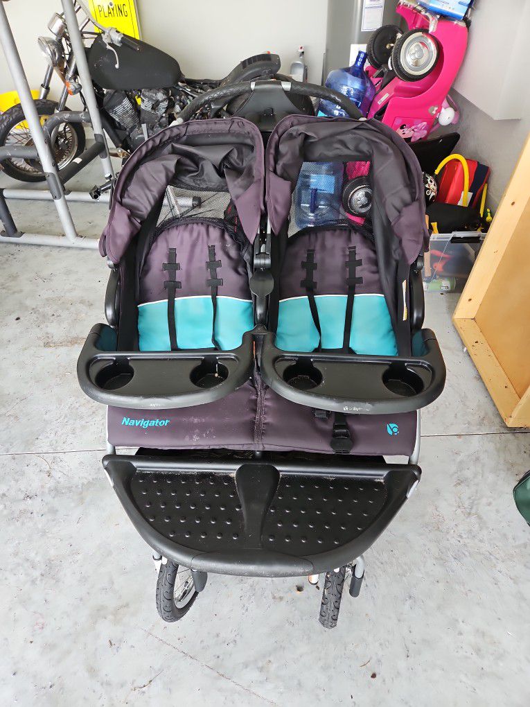  Double Seat Stroller 