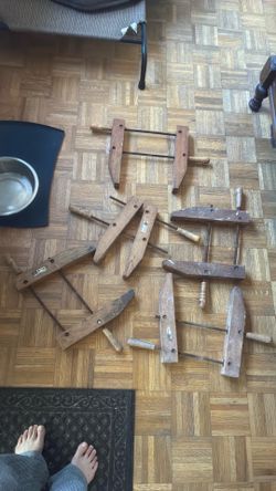Vintage Sears Craftsman Clamps - Lot of 6 - Made in USA