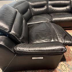 Leather Sectional