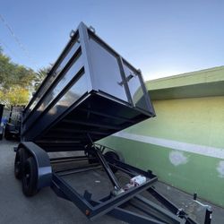 Smooth Finish Dump Trailer