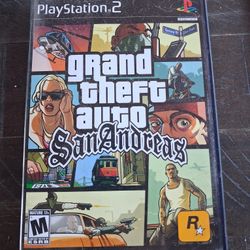 Grand Theft Auto San Andreas – PS2 Game