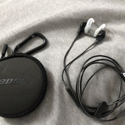 Bose Sound Sport In Ear With Case - Mint Condition!