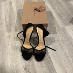 Gianvito Rossi Lace Heels Size 42/size 10