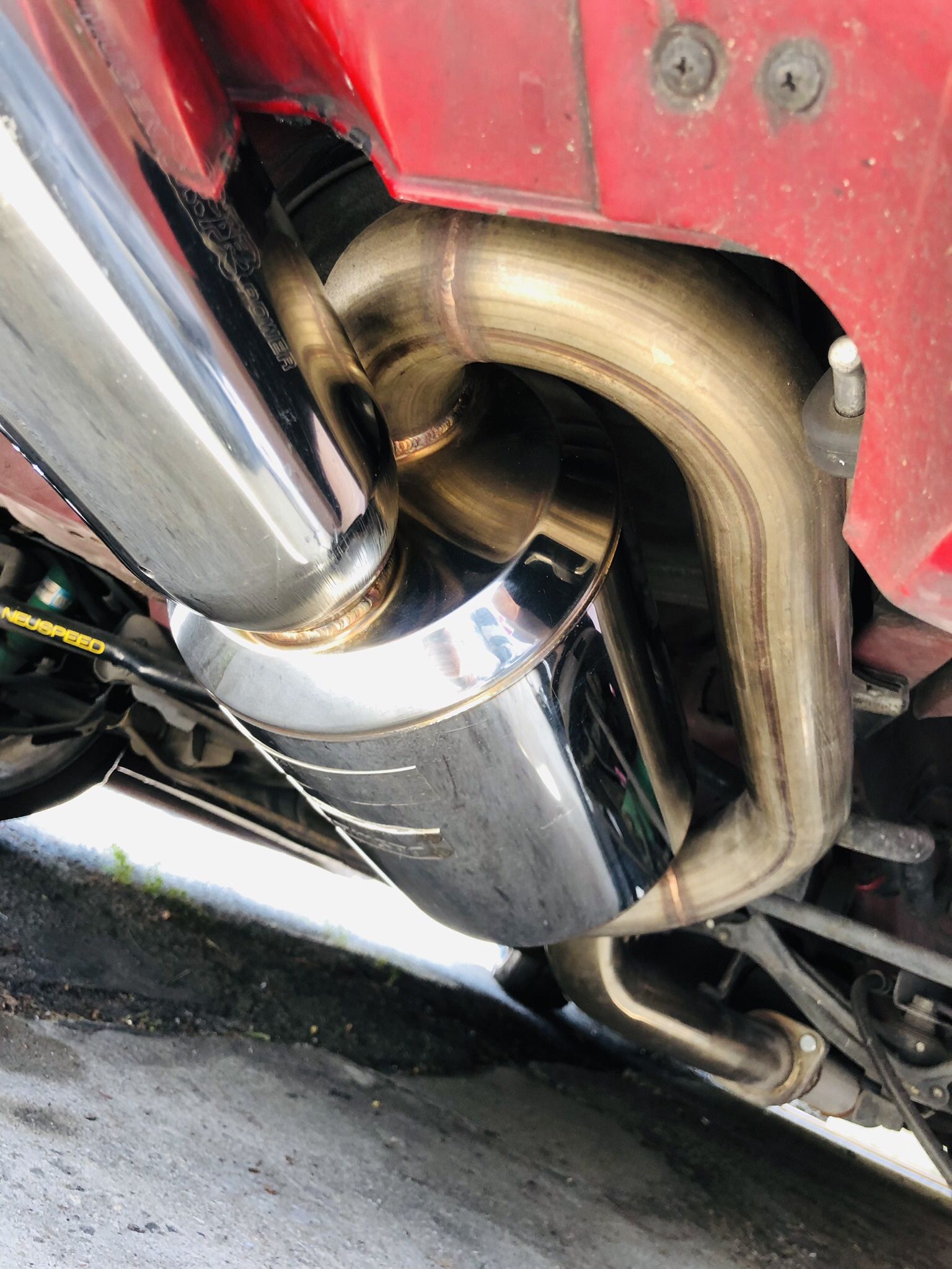 Honda Prelude Bb6 Mugen Twin Loop Catback Exhaust