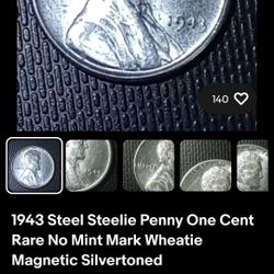 Rare old wheat pennies 
