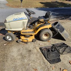 Cub Cadet 42" Riding Lawn Mower For Parts Or Repair 