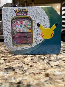 Pokémon 30th Sylveon ex Celebrations Tin