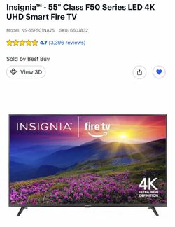 Insignia™ - 55" Class F50 Series LED 4K UHD Smart Fire TV