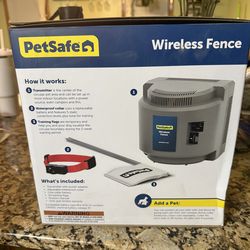 PETSAFE pet fence box not open